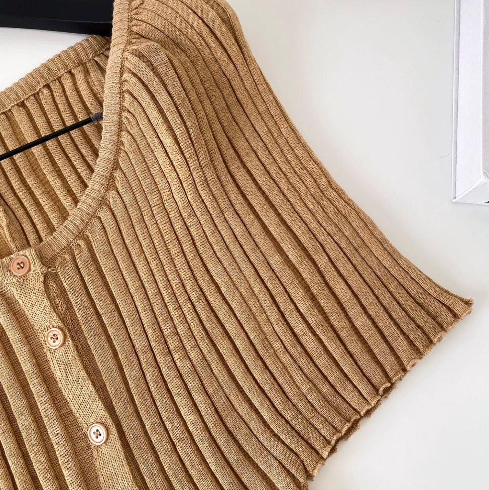 Niche Solid Color Cardigan