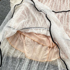 Fairy Backless Layered Halter Dress