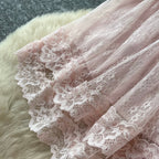 Sweetie Camisole & Cake Skirt Pink 2Pcs