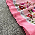 Sweetie Floral Print Vest Dress