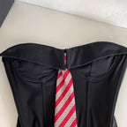 Uniform Style Camisole with Tie