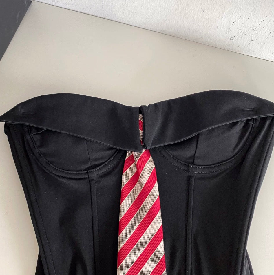 Uniform Style Camisole with Tie
