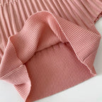 Color-blocking Lapeled Knitwear
