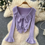 Cardigan & Slip Dress Simple 2Pcs