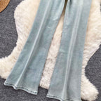 Vintage High-waist Flared Jeans