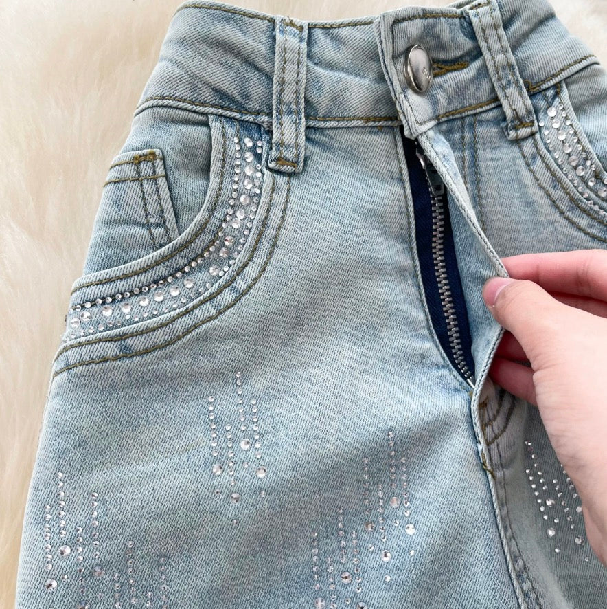 Vintage High-waist Flared Jeans