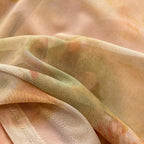 French Style Tie-dye Mesh Dress