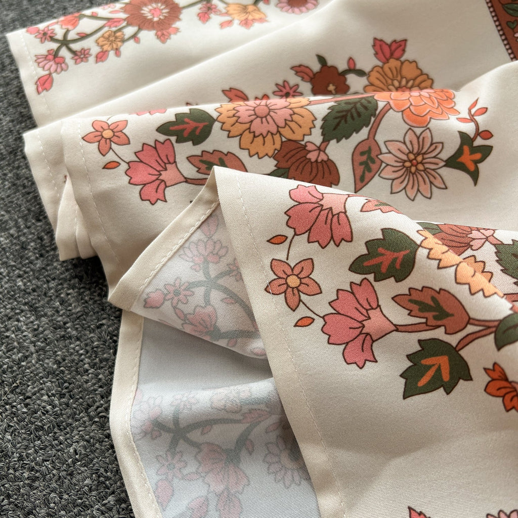 Bohemia Floral Camisole&Skirt 2Pcs