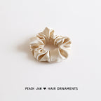 French Satin Large Hair Scrunchie
