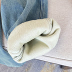 Baby Velvet Light Blue Thermal Jeans