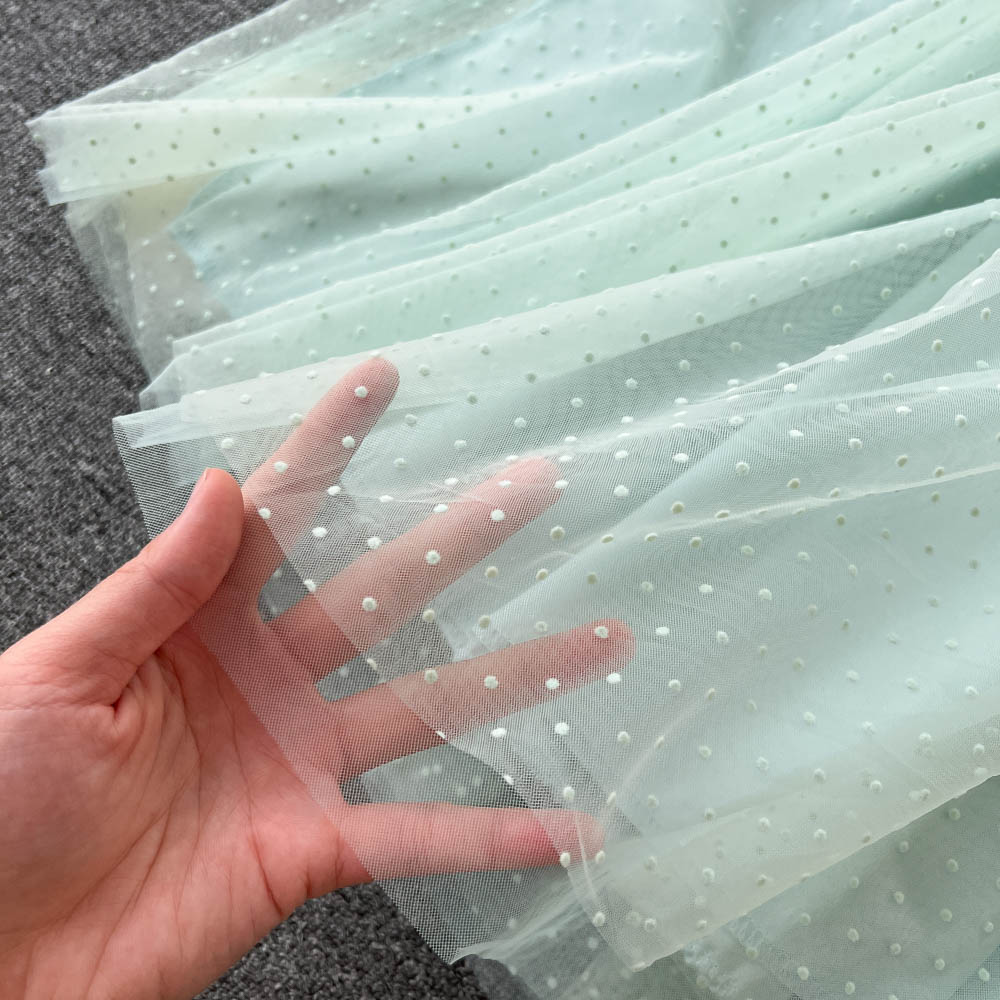 Fairy Round Collar Mesh Dress