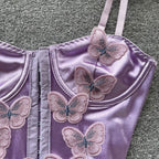 3-dimensional Butterfly Short Camisole