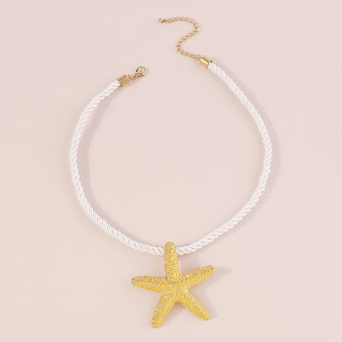 Niche Starfish Pendant Necklace&Earrings