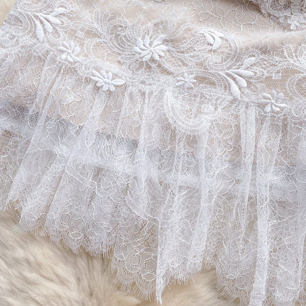 Sweetie Crochet Slip Bottoming Dress