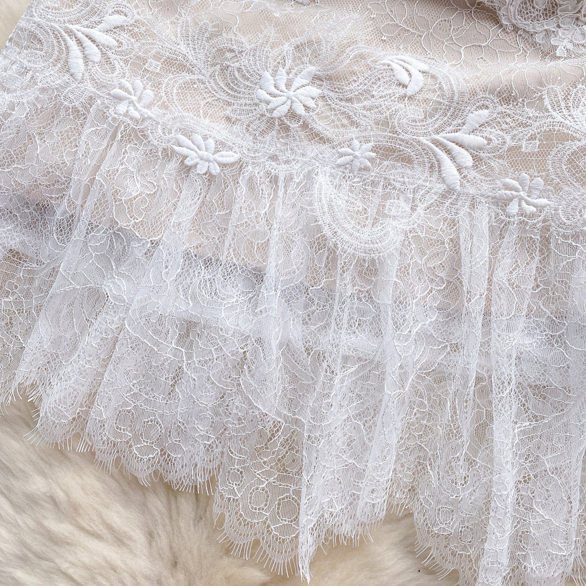 Sweetie Crochet Slip Bottoming Dress