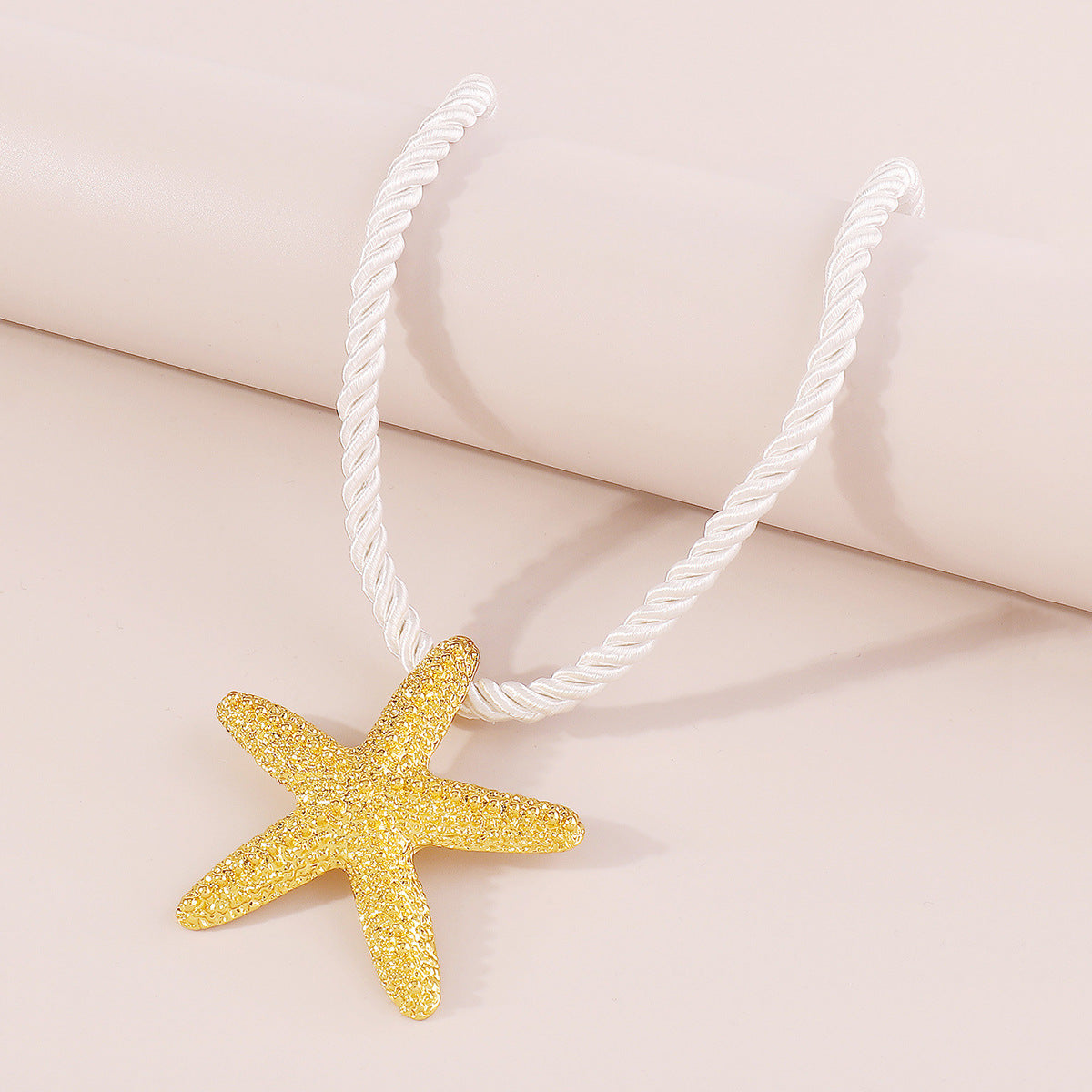 Niche Starfish Pendant Necklace&Earrings