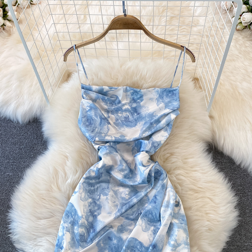 Vintage Floral Slip Dress