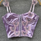 3-dimensional Butterfly Short Camisole