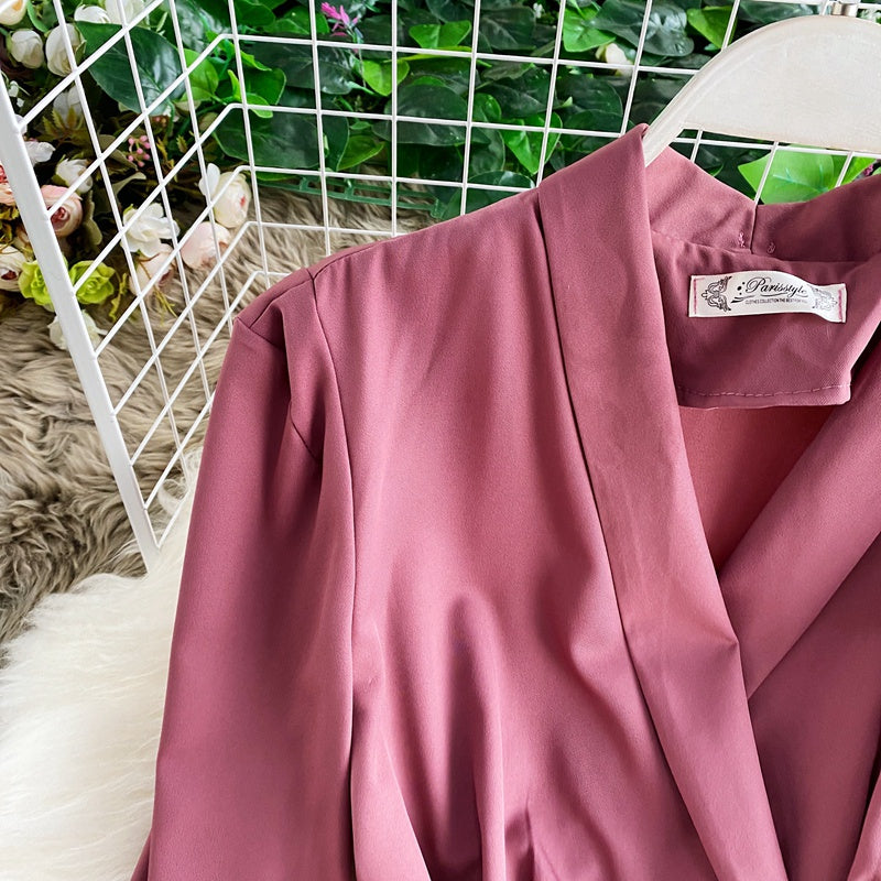 French Blazer Dress