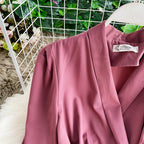 French Blazer Dress