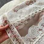 Courtly Embroidered Floral Slim Dress