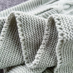 Twist-knitting Sweater&Fishtail Skirt 2Pcs