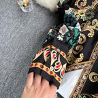 Vintage Totem Printing Top