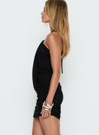 Tyriona Draped Ring Detail Mini Dress
