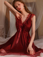 Fairy Ruffle Lace Lounge Dress