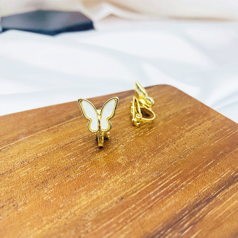 Korean-style Mini Butterfly Earrings