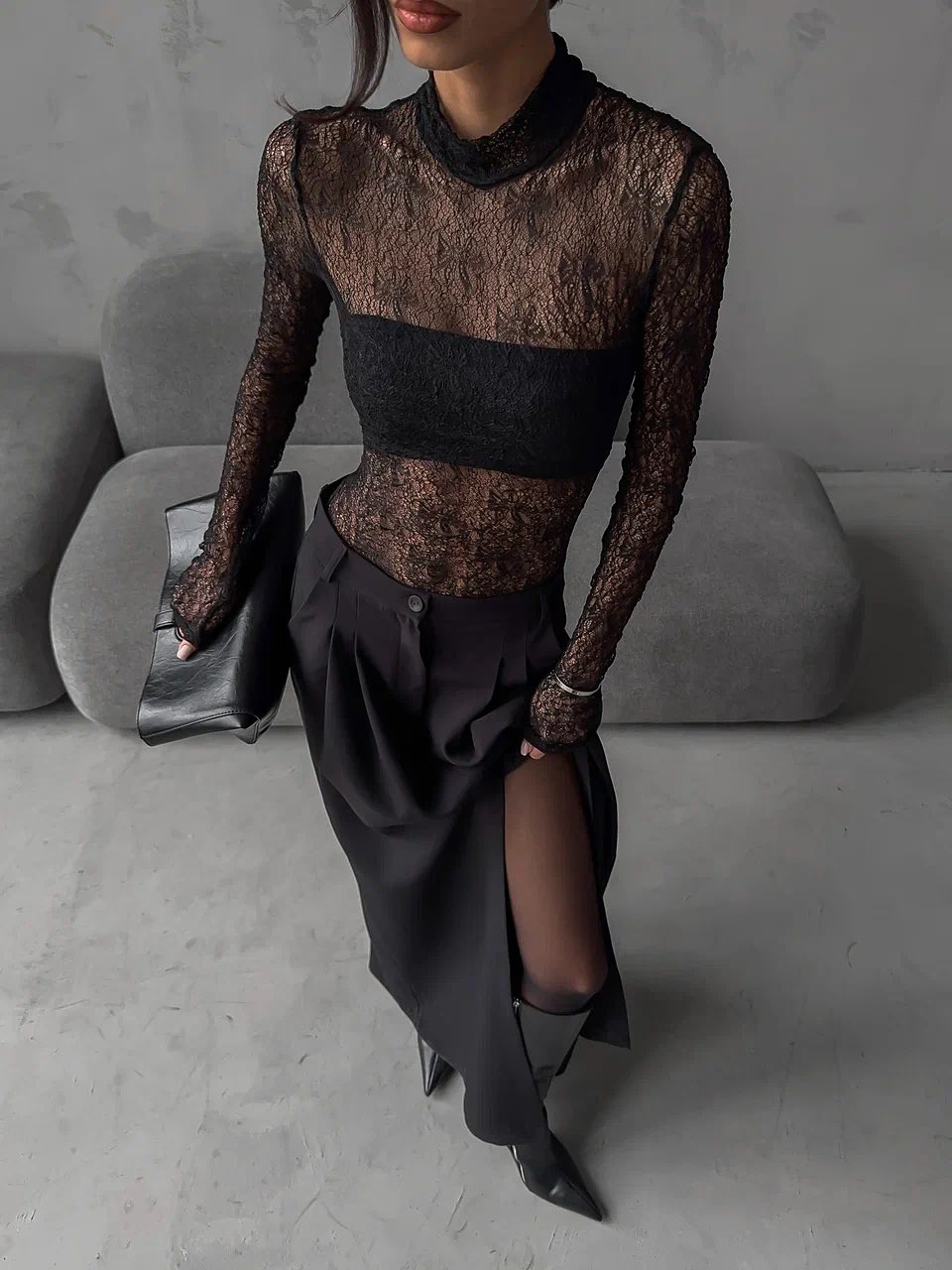 Alaia Maxi Skirt Set