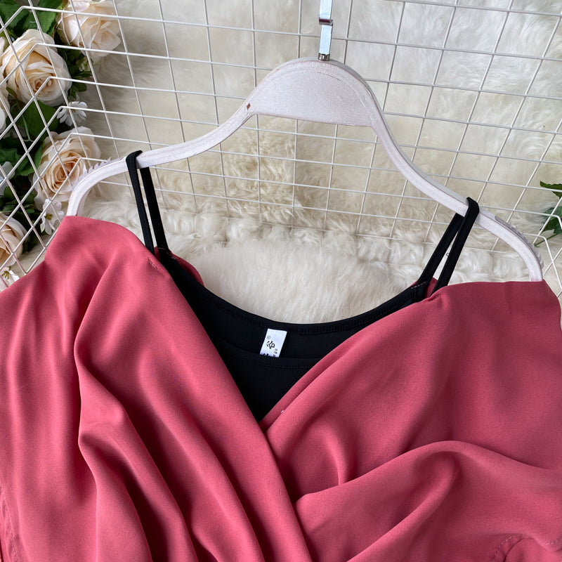 Korean Style Lace-up Romper