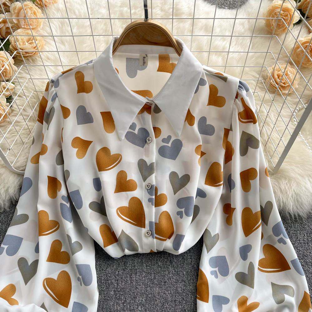 Niche Printed Floral Chiffon Blouse