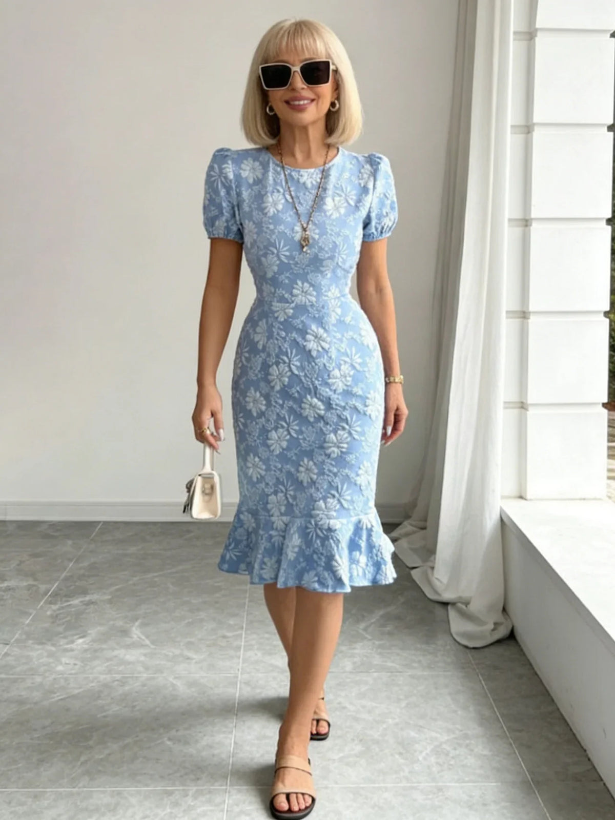 Adeline | Slim Fit Zip Dress