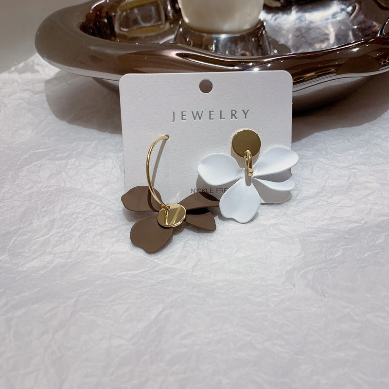 Klein Blue Flower Earrings