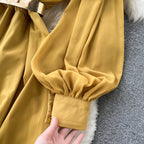 OL Square Neck Wide-leg Jumpsuit