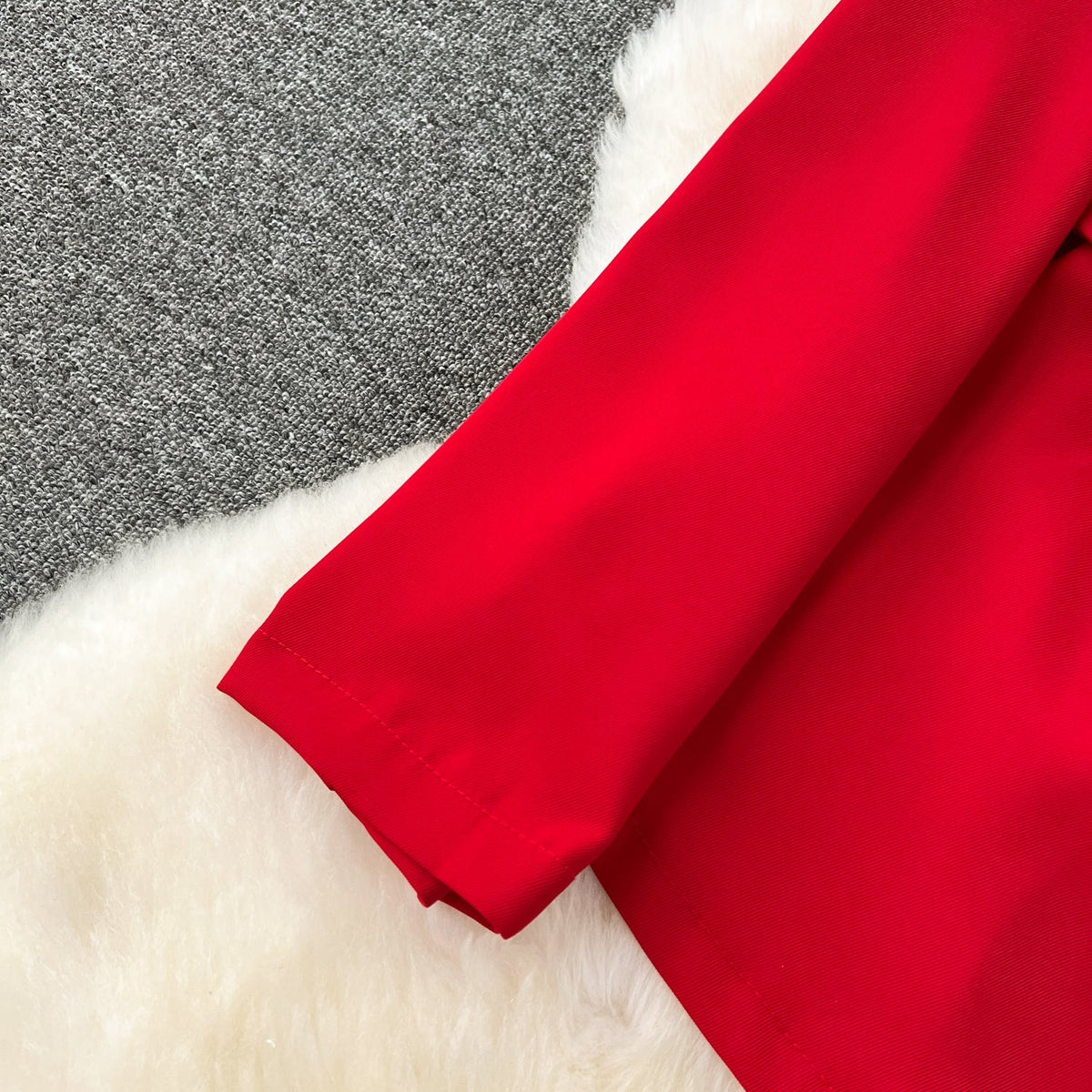 Blazer&Trousers Solid Color 2Pcs