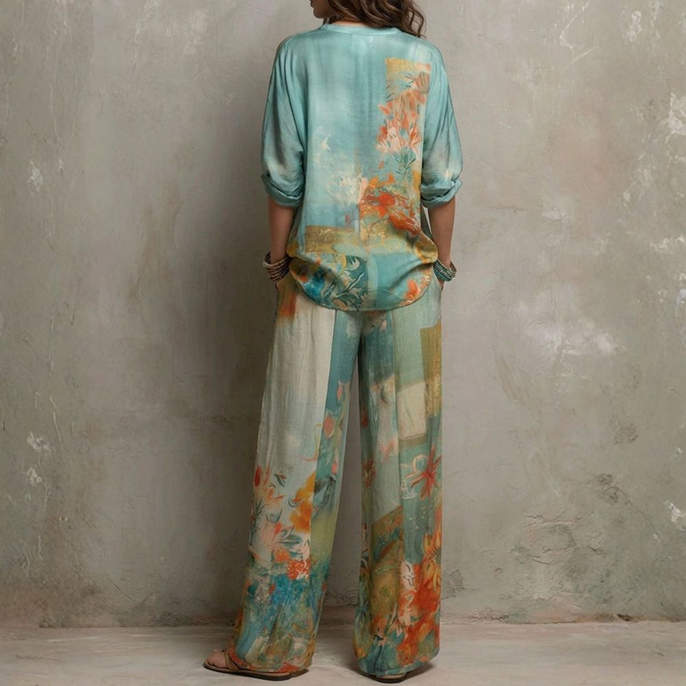 AGATA | ELEGANT FLORAL SET