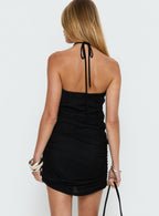 Tyriona Draped Ring Detail Mini Dress