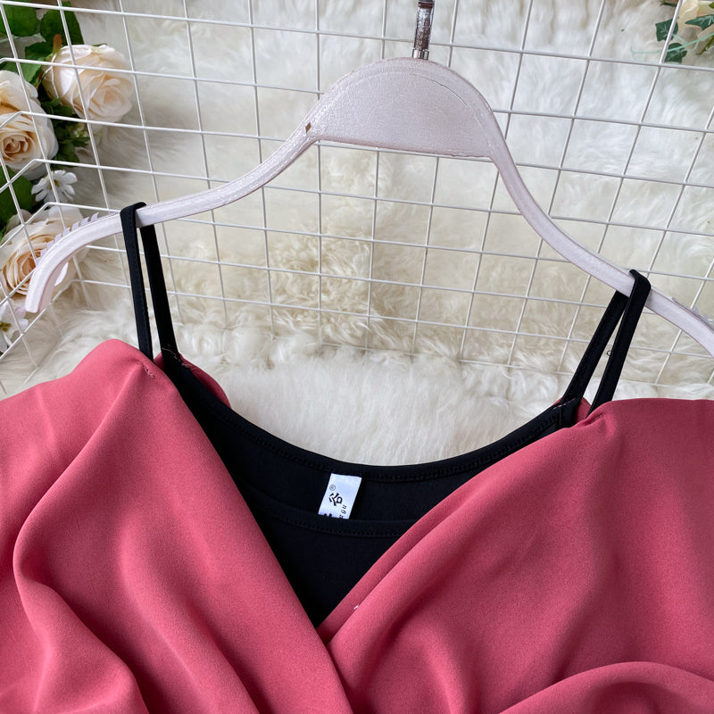 Korean Style Lace-up Romper