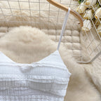 Camisole&Ruffled Skirt Lace 2Pcs