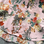 Vintage Floral Printed Loose Shirt