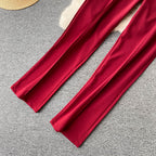 Vest&Lapel Suit&Pants 3Pcs Set