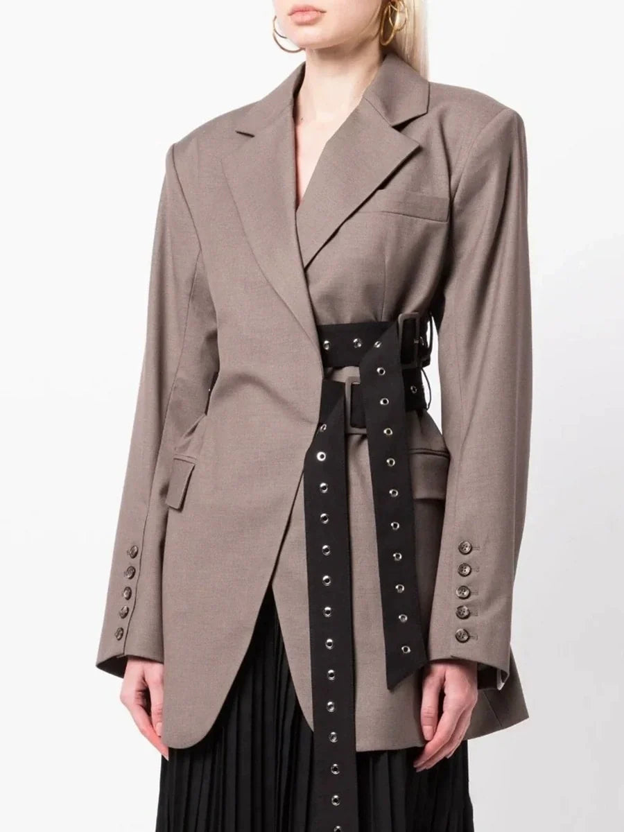 Penelope Belted Waist Blazer