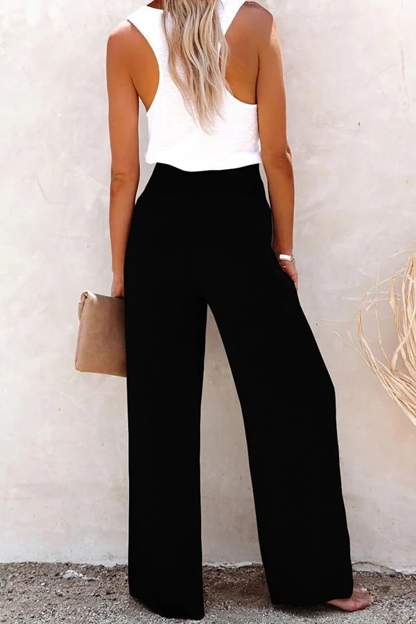 Evelyn | High-Waisted Relaxed Pants