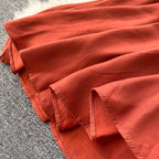 Hollow Crew Neck Sleeveless Tank Dress