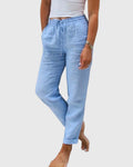 Marina | Elastic-Waist Pants
