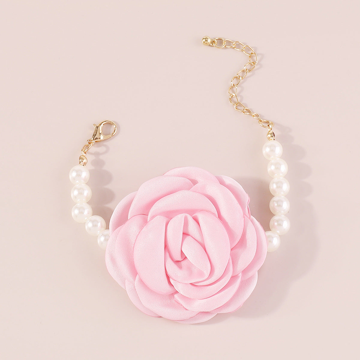 Colorful Camellia Necklace&Earrings&Bracelet