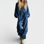 Airah | Long-sleeved jumpsuit with hood