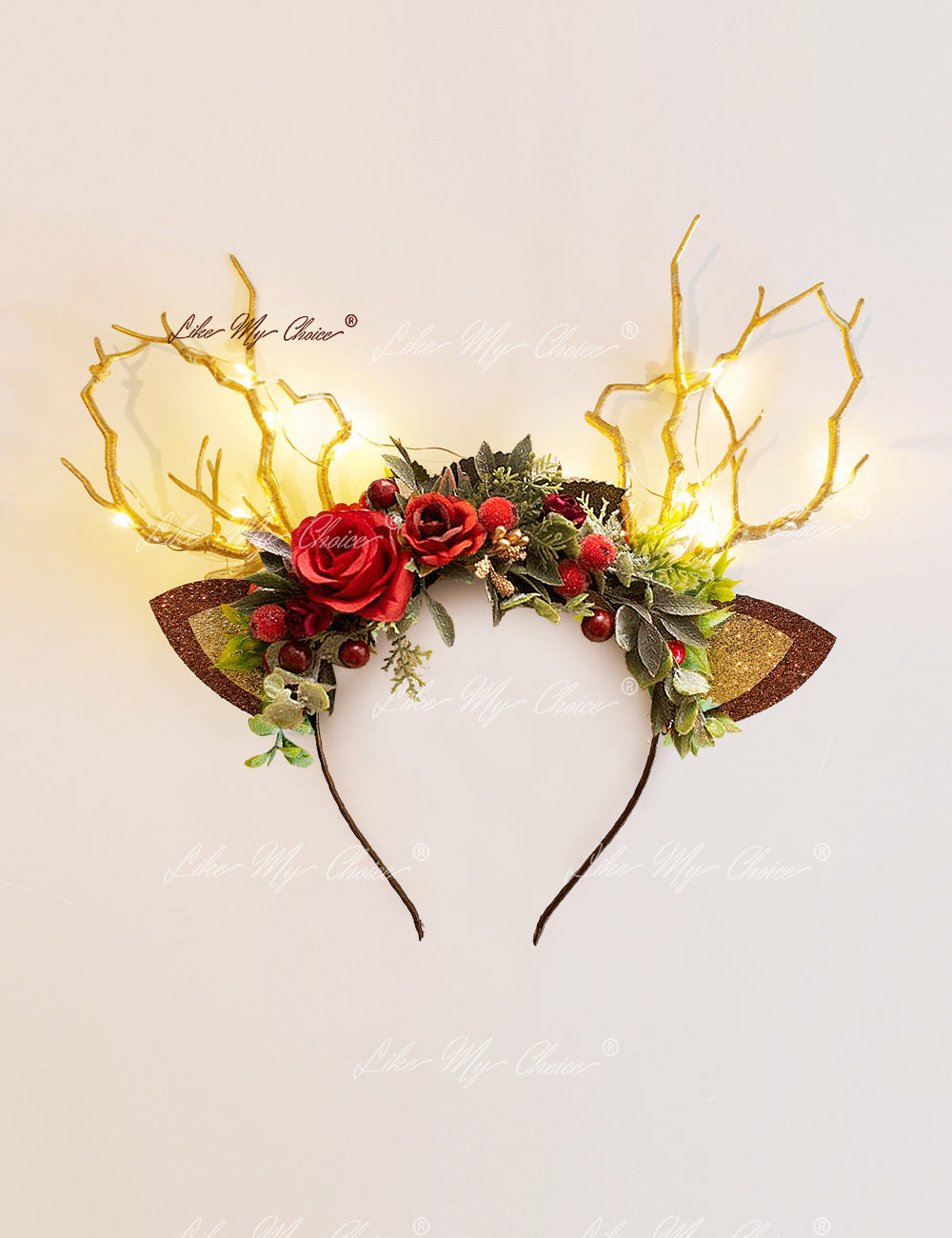 Reindeer Antler Christmas Reindeer Headband | HeyKat®